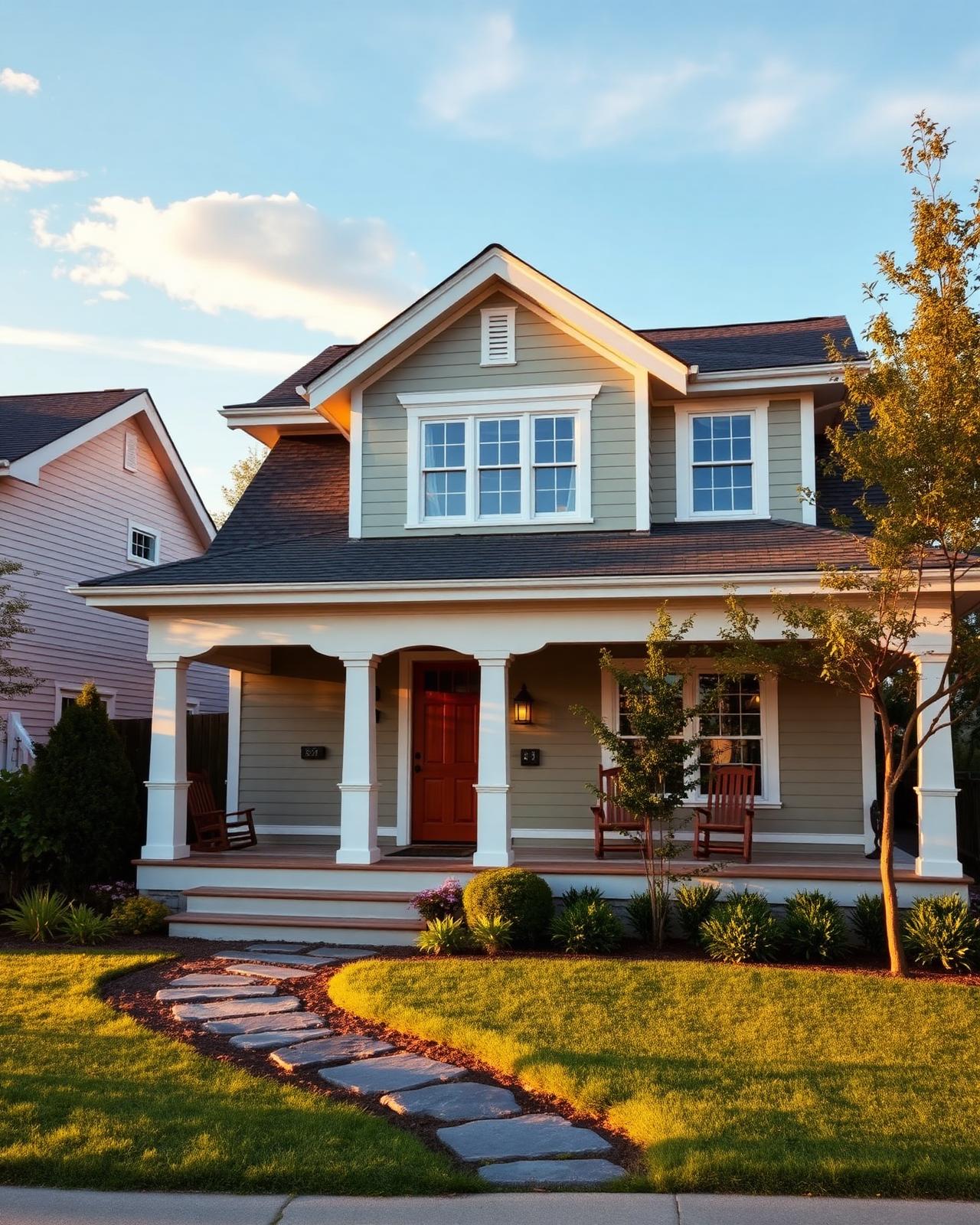 Beautiful craftsman home with new roof, siding, and gutters by Stallion Ridge Exteriors